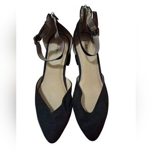 Torrid Black Strappy Heels Size 10